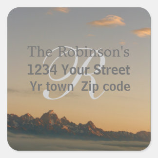 ファミリータトンとクラウド住所 シール