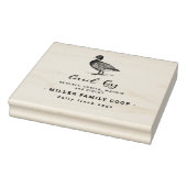 ファミリーダックファーム |エッグカートンスタンプ ラバースタンプ (スタンプ)