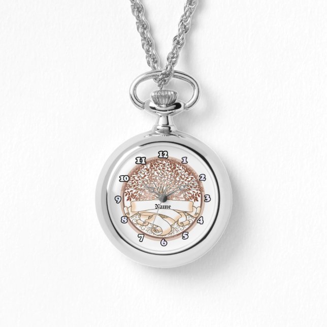 ファミリーツリーの姓 腕時計 (正面)