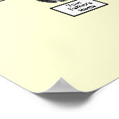 ファミリーツリーオーバルフォト縁どフローラタイトルクリーム ポスター (角)