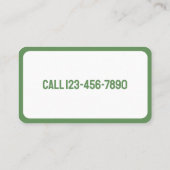 ファミリーツリーカスタムのQRコード 名刺 (裏面)