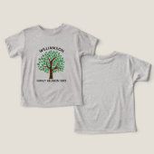 ファミリーツリーキュートカスタム懇親会パーティー (デザイン正面&裏面)