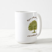 ファミリーツリーコーヒーマグ、ファミリーツリームームギフトコーヒー コーヒーマグカップ (正面右)