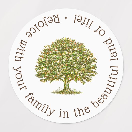 ファミリーツリージュエリー母の日ギフト、家族の引用文 ラベル (デザイン1)