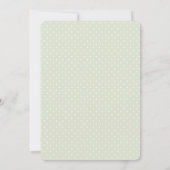 ファミリーツリーストークベビーシャワー招待状 招待状 (裏面)