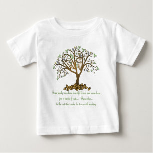 ファミリーツリーナッツ ベビーTシャツ