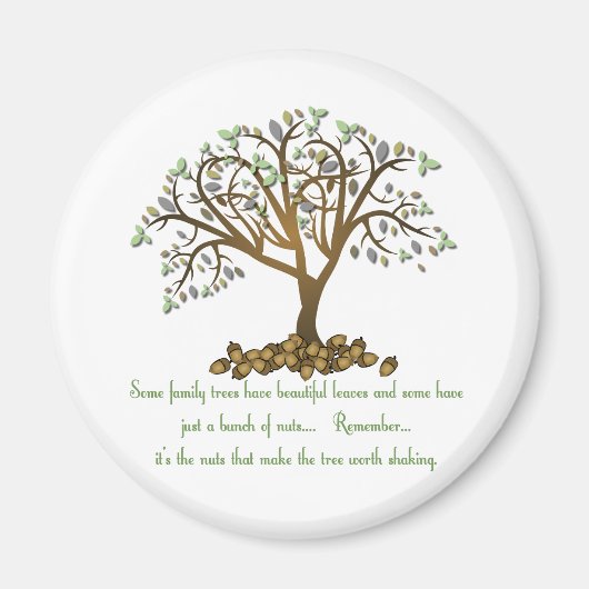 ファミリーツリーナッツ マグネット (正面)