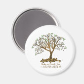 ファミリーツリーナッツ マグネット (正面/裏面)