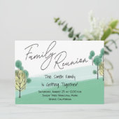 ファミリーツリーバーベキューピクニックファミリー懇親会 招待状 (スタンド正面)