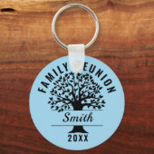 ファミリーツリーファミリー懇親会お土産ギフト キーホルダー (裏面)