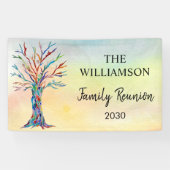 ファミリーツリーファミリー懇親会バナー 横断幕 (横)