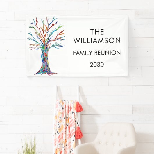 ファミリーツリーファミリー懇親会バナー 横断幕 (インサイチュ)