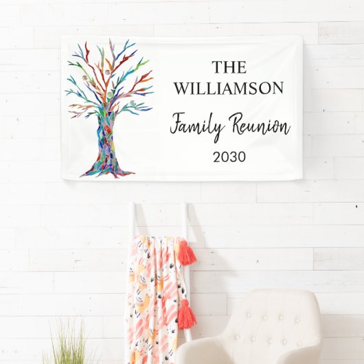 ファミリーツリーファミリー懇親会バナー 横断幕 (インサイチュ)