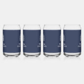 ファミリーツリーファミリー懇親会名前をカスタムする/日付 ガラス缶 (左)