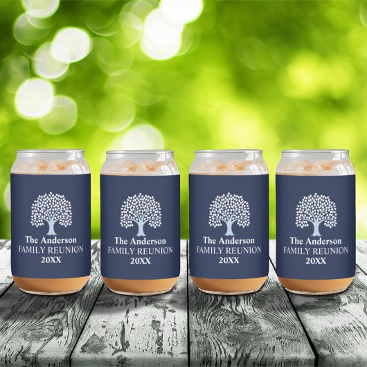 ファミリーツリーファミリー懇親会名前をカスタムする/日付 ガラス缶