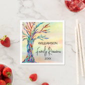 ファミリーツリーファミリー懇親会 スタンダードカクテルナプキン (インサイチュ)