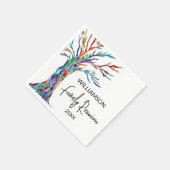 ファミリーツリーファミリー懇親会 スタンダードカクテルナプキン (角)