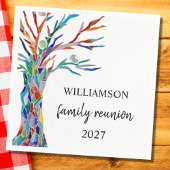 ファミリーツリーファミリー懇親会 スタンダードカクテルナプキン