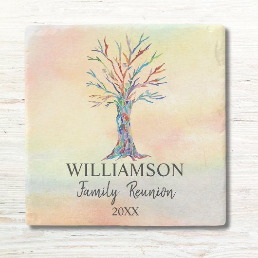 ファミリーツリーファミリー懇親会 ストーンコースター