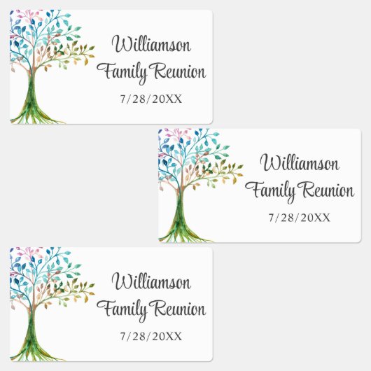 ファミリーツリーファミリー懇親会 ラベル (グループ)