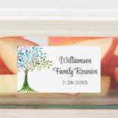 ファミリーツリーファミリー懇親会 ラベル (貼付)