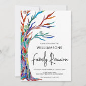 ファミリーツリーファミリー懇親会 招待状 (正面)