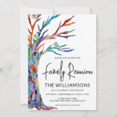 ファミリーツリーファミリー懇親会 招待状 (正面)