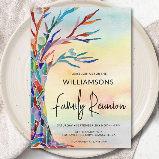 ファミリーツリーファミリー懇親会 招待状