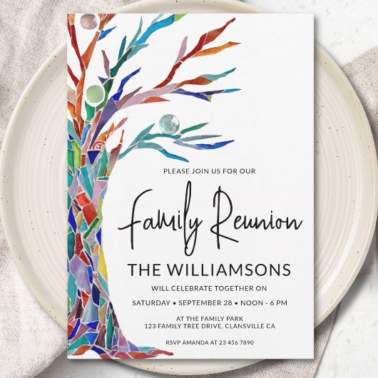 ファミリーツリーファミリー懇親会 招待状