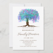 ファミリーツリーファミリー懇親会 招待状 (正面)