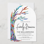 ファミリーツリーファミリー懇親会 招待状 (正面)