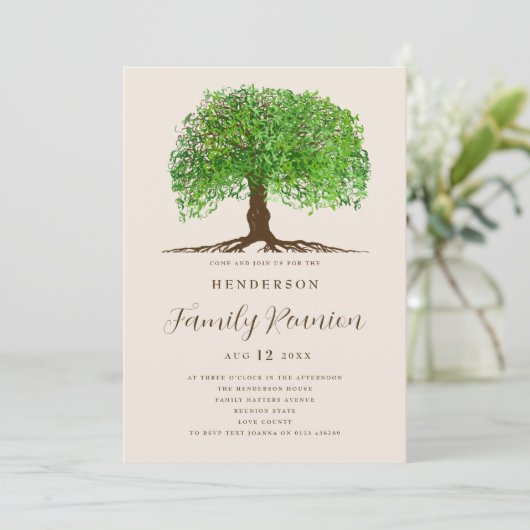 ファミリーツリーファミリー懇親会 招待状 (スタンド正面)