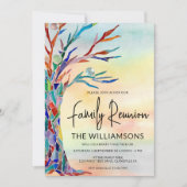 ファミリーツリーファミリー懇親会 招待状 (正面)