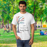 ファミリーツリーファミリー懇親会 Tシャツ<br><div class="desc">このスタイリッシュ家族の懇親会Tシャツは、虹の色のモザイクの家系図で荒廃している。名前と懇親会の年で簡単にカスタマイズ。[更にカスタマイズ表示]オプションを使用して、文字のサイズ、スタイル、色をもし変更する。我々は我々のアートワークを作成するので、あなたは他のデザイナーからの正確な画像を見つけることができない。オリジナルモザイク©ミケーレ・デイヴィス。</div>