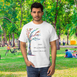 ファミリーツリーファミリー懇親会Tシャツ Tシャツ<br><div class="desc">この家族モダンの懇親会Tシャツは虹の色のモザイクの家系図で荒廃している。名前と懇親会の年で簡単にカスタマイズ。[更にカスタマイズ表示]オプションを使用して、文字のサイズ、スタイル、色をもし変更する。我々は我々のアートワークを作成するので、あなたは他のデザイナーからの正確な画像を見つけることができない。オリジナルモザイク©ミケーレ・デイヴィス。</div>