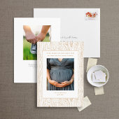 ファミリーツリープレグナンの告知フォトカード シーズンカード