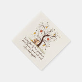 ファミリーツリーユーモア スタンダードカクテルナプキン (角)