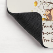 ファミリーツリーユーモア マウスパッド (コーナー)