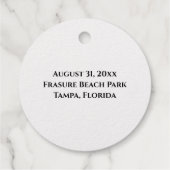 ファミリーツリーラブハート懇親会金ゴールド賞 フェイバータグ (裏面)