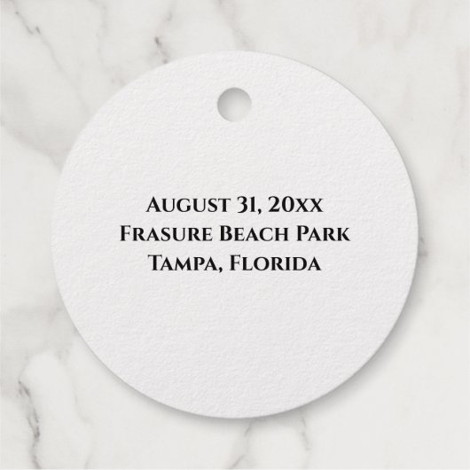 ファミリーツリーラブハート懇親会金ゴールド賞 フェイバータグ (裏面)