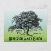 ファミリーツリーヴィンテージ懇親会収集 案内ポストカード (正面)