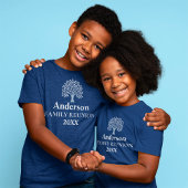 ファミリーツリー名前をカスタムすると年ファミリー懇親会 Tシャツ