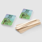 ファミリーツリー懇親会ギャザリングウォーターモダンカラー ハンドファン (組立なし)