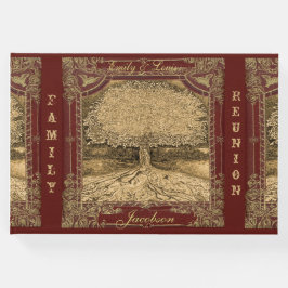 ファミリーツリー懇親会ゲストハウスヴィンテージルック ゲストブック