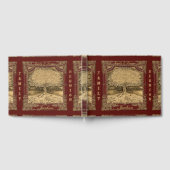 ファミリーツリー懇親会ゲストハウスヴィンテージルック ゲストブック (全面)