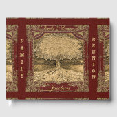 ファミリーツリー懇親会ゲストハウスヴィンテージルック ゲストブック (正面)