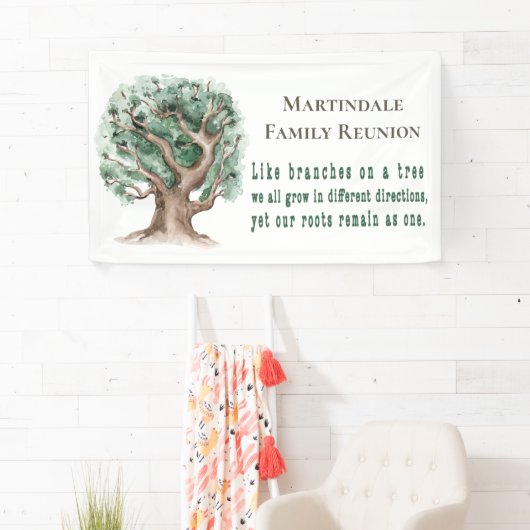 ファミリーツリー懇親会バナー 横断幕 (インサイチュ)