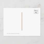 ファミリーツリー懇親会パーティー日付はがきを保存 案内ポストカード (裏面)