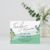 ファミリーツリー懇親会 ポストカード (スタンド正面)