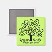 ファミリーツリー懇親会 マグネット (正面/裏面)